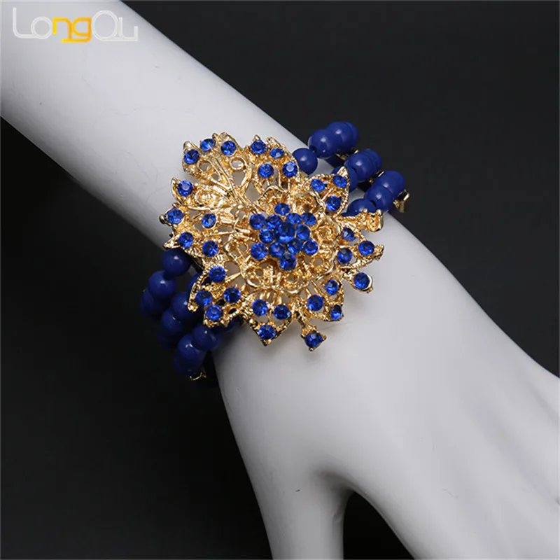 Комплект из колье серёг и кольца в африканском стиле|jewelry sets for women|african fashion jewelry