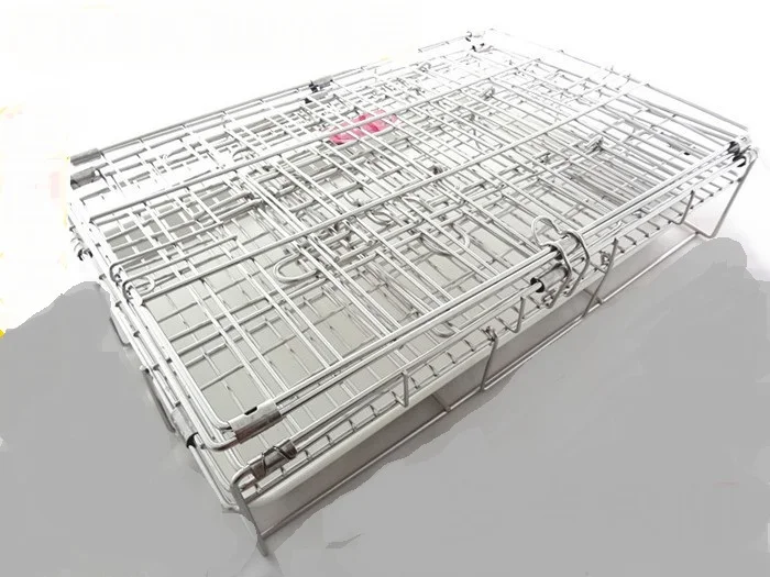 

Pet cage Portable dog cage Size : 78 cm long, 50 cm wide, height 57 cm