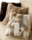CX-D-17, лидер продаж, домашний декор, наволочка из натурального кроличьего меха