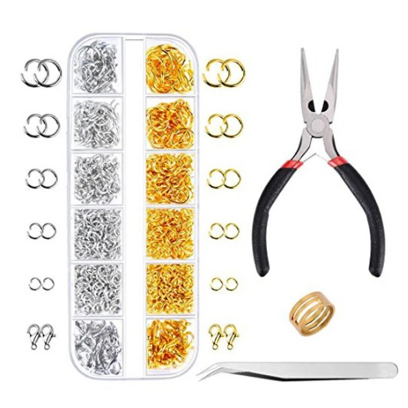 Набор металлических инструментов для ювелирных изделий цепочка с застежкой