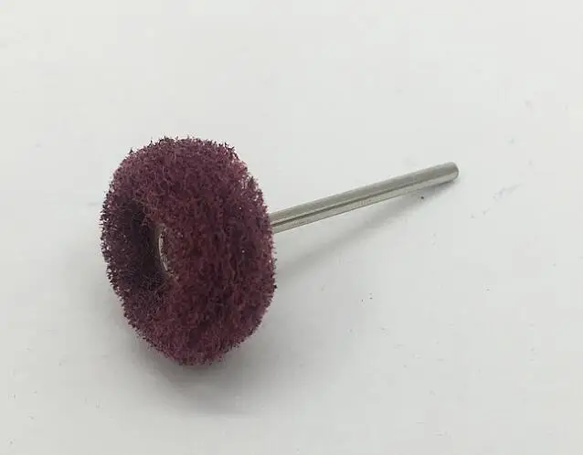 fibre 100 шт хлопковое колесо полировальные Щетки dremel ювелирные инструменты аксессуары 2,35 мм хвостовик волокна полировки абразивные - Цвет: fibre