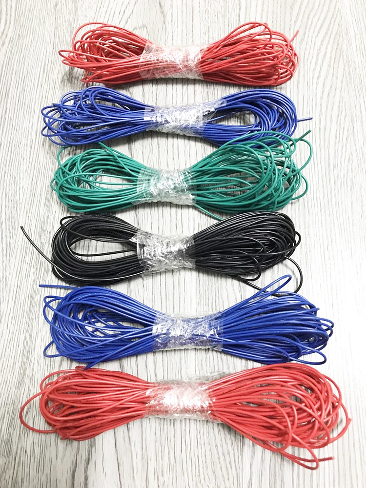 ПВХ электронный провод кабель UL сертификация 5 м/10 м UL1007 AWG24 1,4 мм провод-удлинитель нагревательная медная электрическая линия