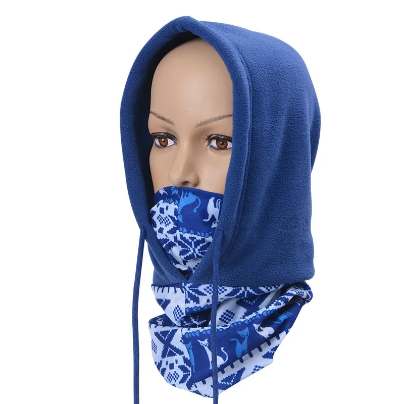 ZONEBIKE Женская и мужская зимняя флисовая велосипедная маска многофункциональные