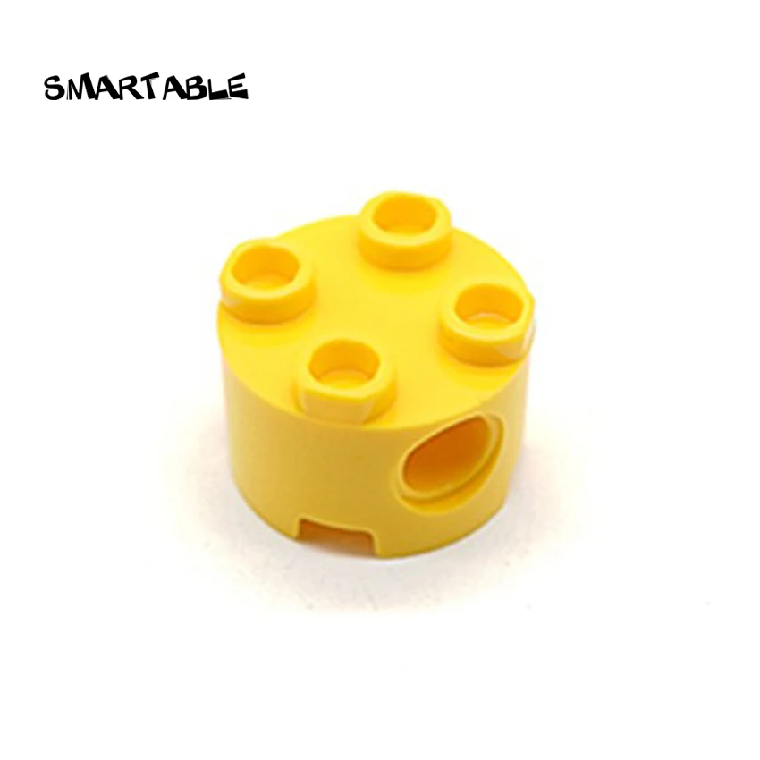 

Smartable Кирпич 2x2 круглый со штифтовым отверстием строительные блоки MOC детали игрушки Совместимые с основными брендами 17485 City Toys 50 шт./лот
