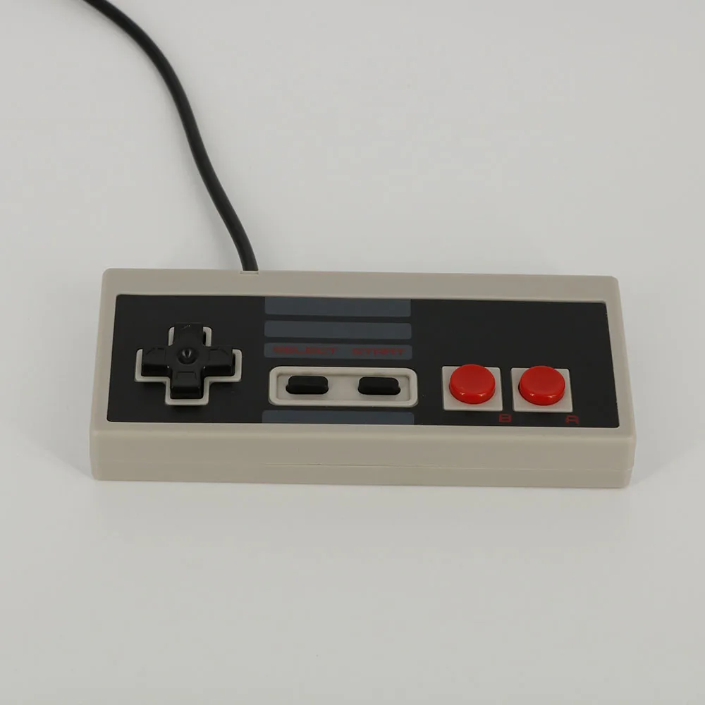Пластиковый USB контроллер 10 шт./лот 8 бит игровой геймерский джойстик для NES Windows ПК