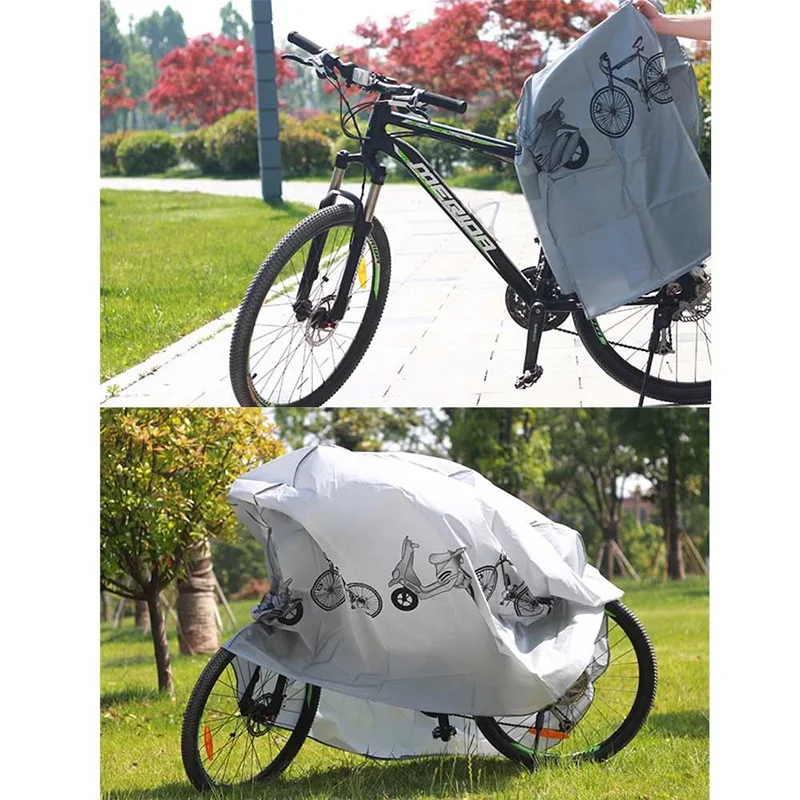 Водонепроницаемый чехол для велосипеда уличный портативный пылезащитный