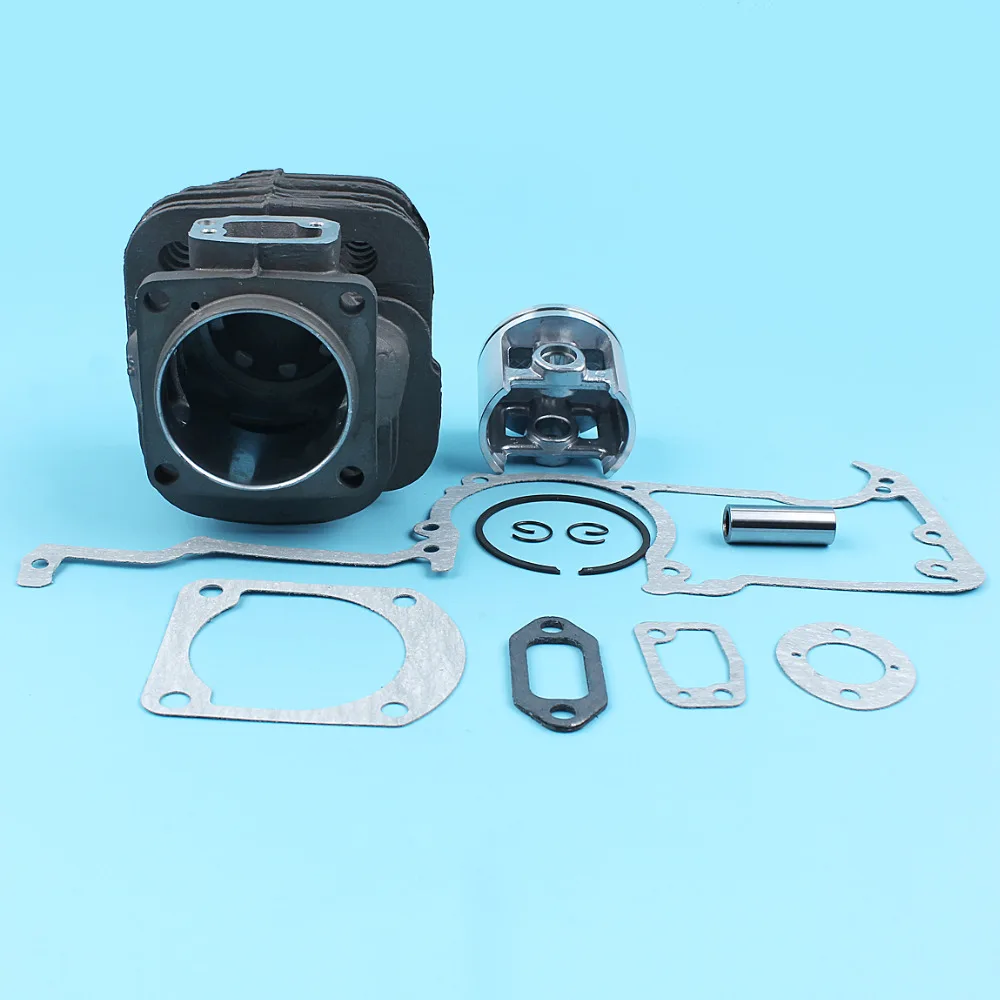 

52mm Nikasil Cylinder Piston Crankcase Muffler Gaskets Kit Fit For HUSQVARNA 272 272K 272XP 268 Chainsaw #503 75 81 72