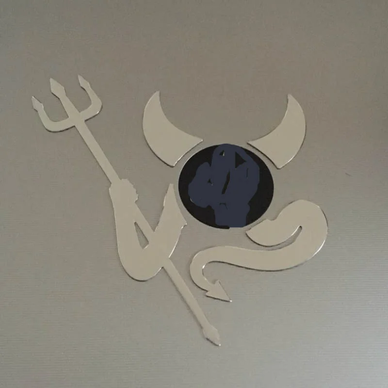 3D наклейки в виде ангела маленького дьявола 16 см x 6 дюймов для стайлинга