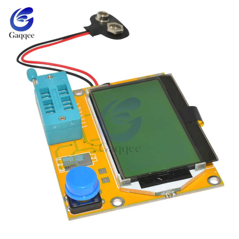 Mega328 LCR-T4 Транзистор тестер Диод Триод Емкость LCR ESR метр модуль MOS PNP/NPN M328 ESR SCR MOSFET мультиметр
