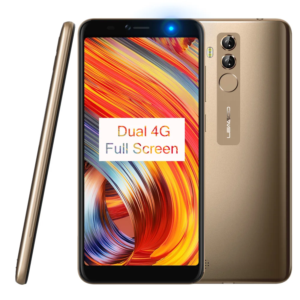 LEAGOO M9 Pro 5.72&quot HD+ 18:9 Screen 13MP Camera Android 8.1 Smartphone MT6739 Quad Core 2GB RAM 16GB 3000mAh Fingerprint Phone |