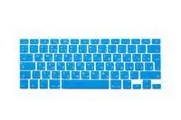 Light blue 500 шт.) русский наполовину прозрачный силиконовый чехол для Apple MacBook 13 15 дюйм(ов)(версия ЕС, русский) meafo - Цвет: Light blue