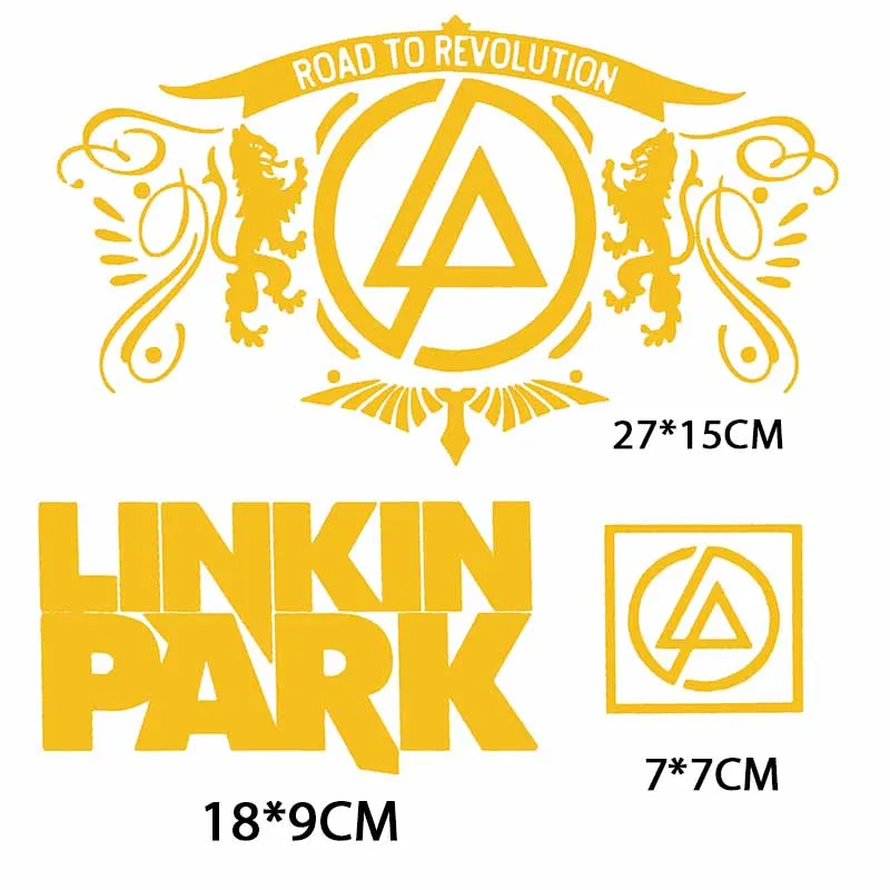 Группа Linkin Park патч с утюгом на переводе панк-рок нашивки буквами для одежды DIY