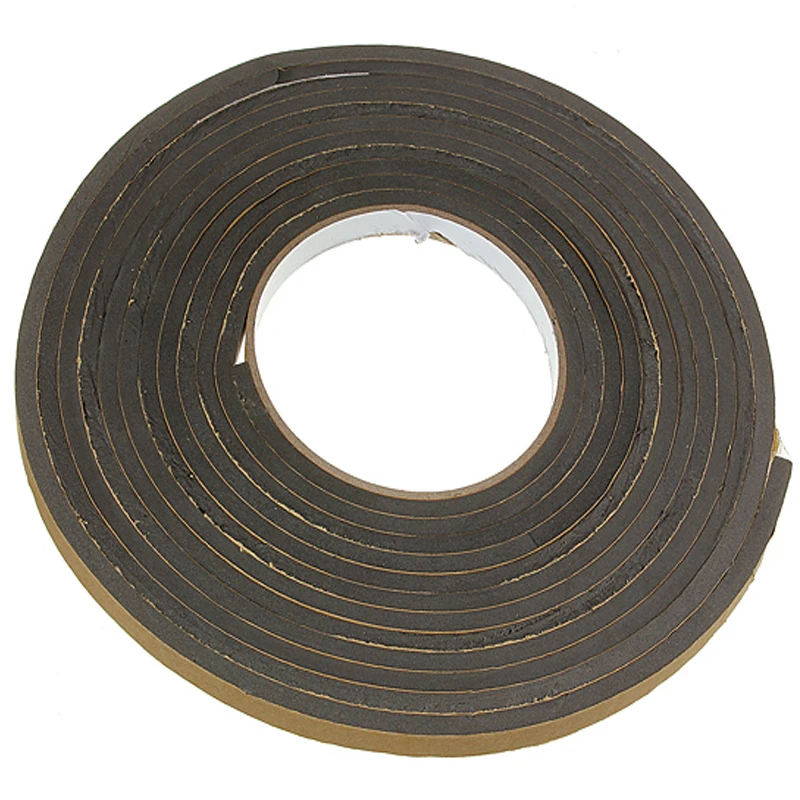 5 шт./лот резиновая уплотнительная лента для одной двери окна EVA губчатая клейкие