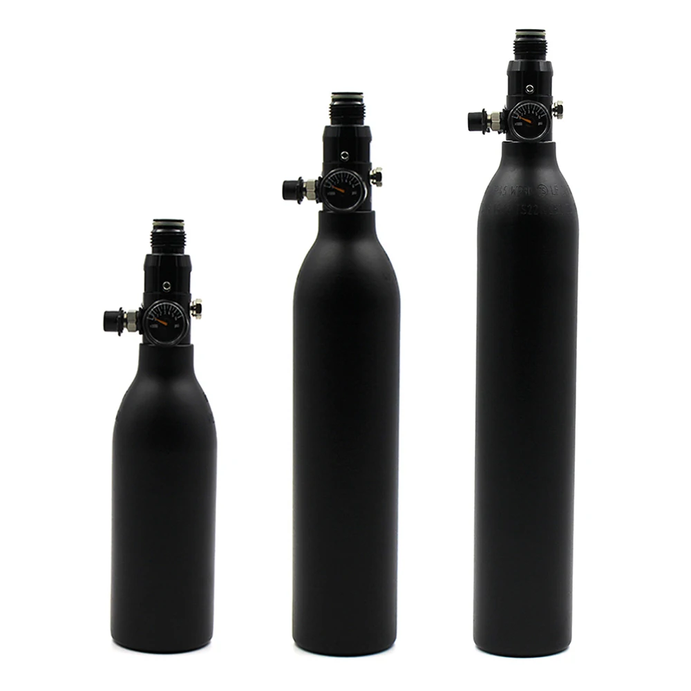 PCP Пейнтбол Airforce HPA цилиндр воздушный флакон 0.2L/0.35L/0.45L бак 300bar 4500psi M18 * 1 5 резьба 6061