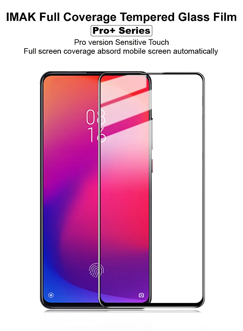 Для Xiaomi Mi 9T Экран закаленное Стекло полный Экран покрытие IMAK закаленное Стекло Экран протектор полный защитный чехол