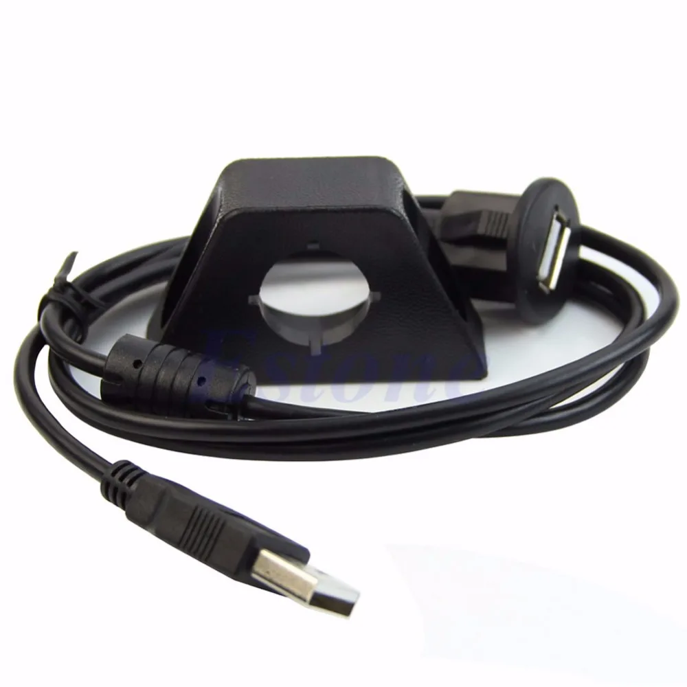 1 шт. новый для приборной панели автомобиля монтажная панель USB удлинитель