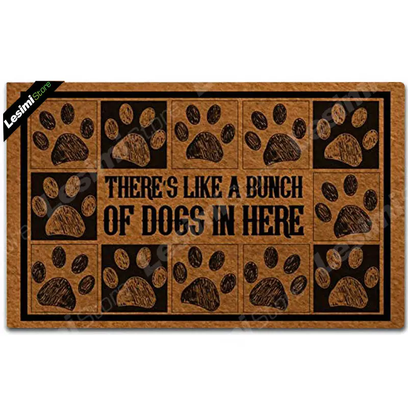 Персонализированный комнатный и уличный Забавный дверной коврик напольный