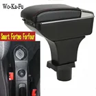 Подлокотник для Mercedes-Benz Smart Fortwo Forfour, центральная консоль, подлокотник