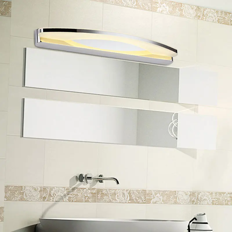 Светильник для зеркала в ванной комнате LED19W 100 см настенный светильник