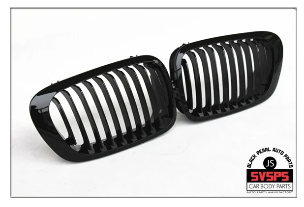 

High Quality ABS Front Middle Grille Single Slat Style For BMW 3-series E46 4 Doors 1998-2001 Year