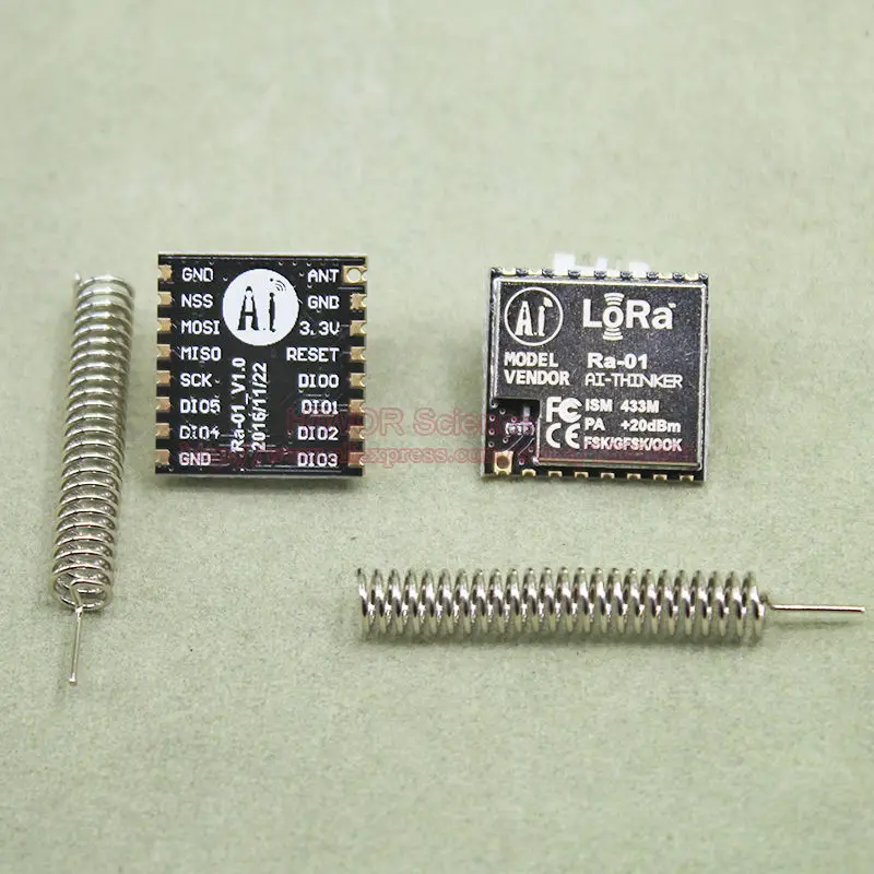 2 шт./лот модуль беспроводной передачи спектра спреда LoRa SX1278 433M самый дальний 10 км