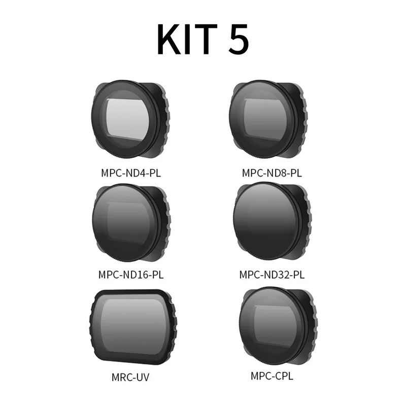 Фильтр для камеры CPL/UV/ND 4 8 16 32/ND 32PL