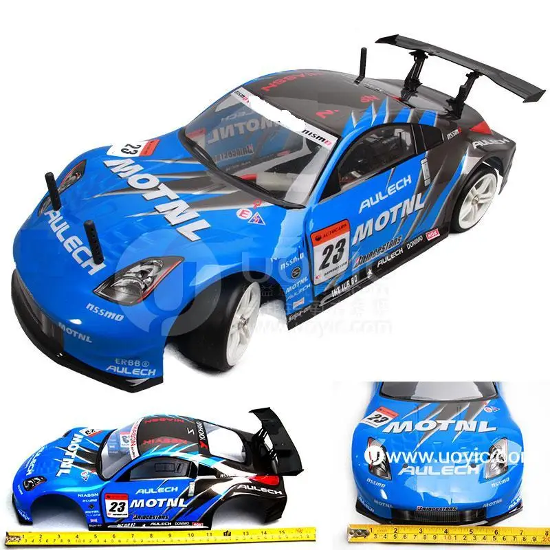 Ewellsell 012 190 мм корпус окрашенный из ПВХ для 1:10 1/10 RC car красный/синий цвет 2 шт./лот|body