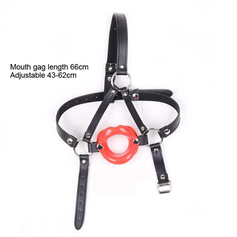 Camatech ремень на резиновые губы открытый рот кляп Фетиш Сдержанность пенис вставка