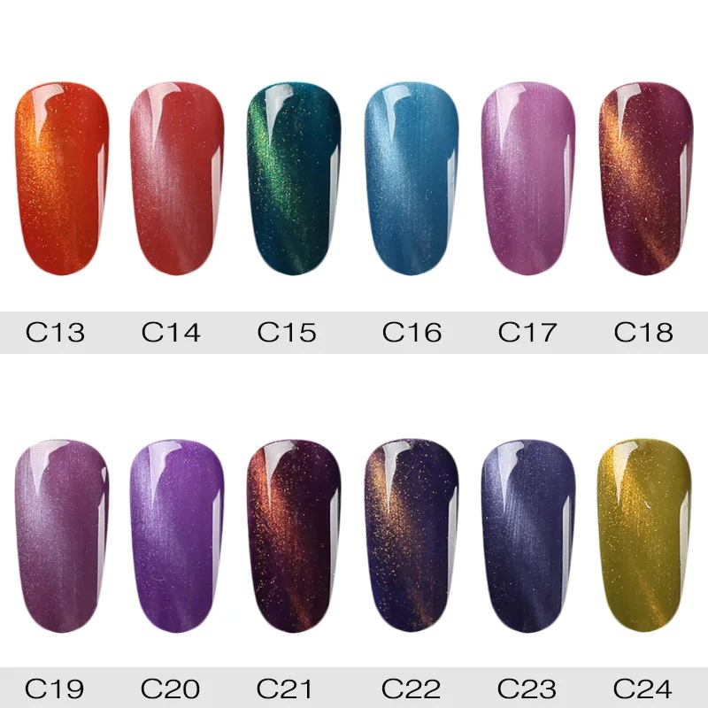 NAILWIND Cat Eye Gel Nail Polish C01-30 Color UV&ampLED Lamp Varnishes For Extension Design Manicure Top Art Lacquer | Красота и