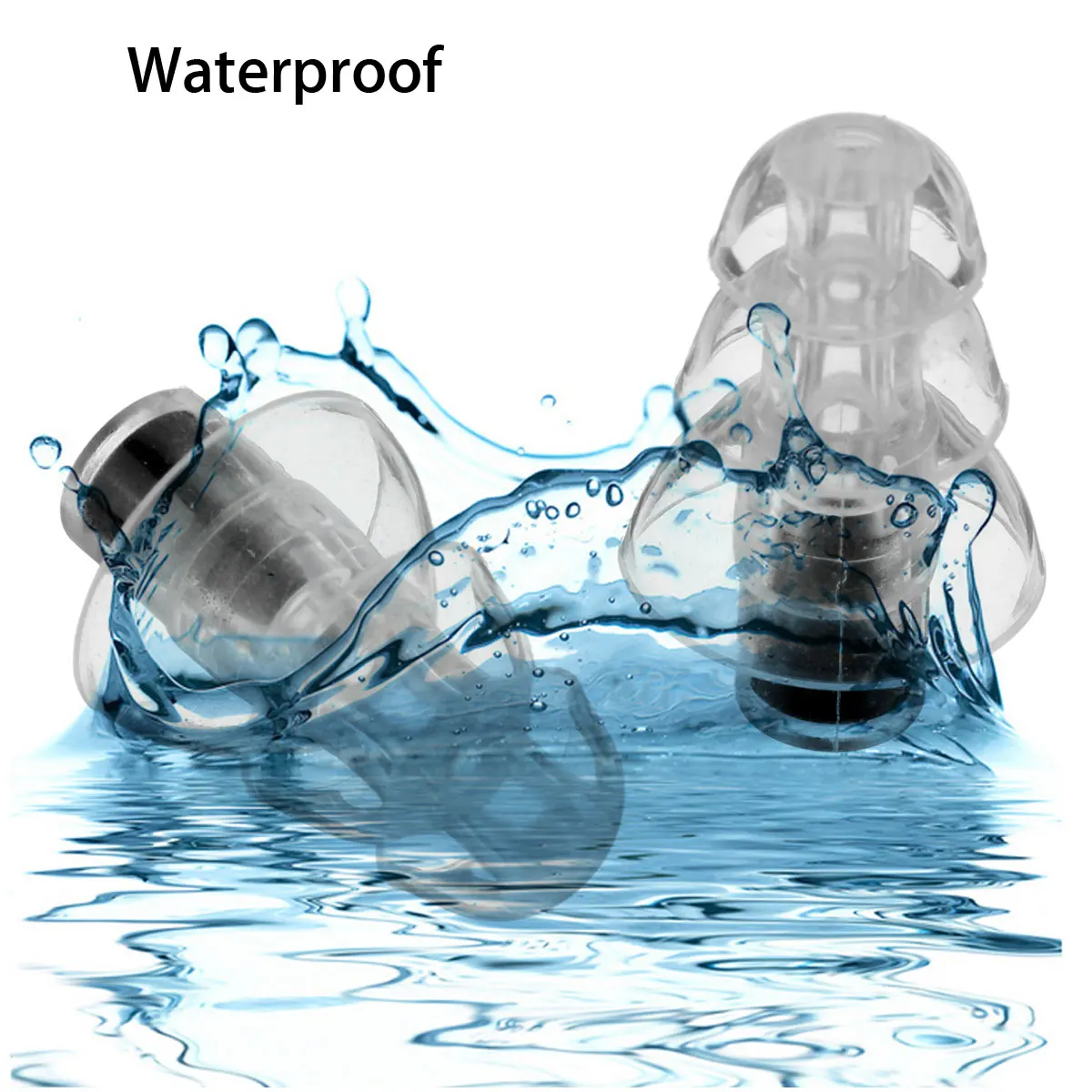 Новинка 2 шт. шумоподавляющие затычки для ушей Защита слуха многоразовые