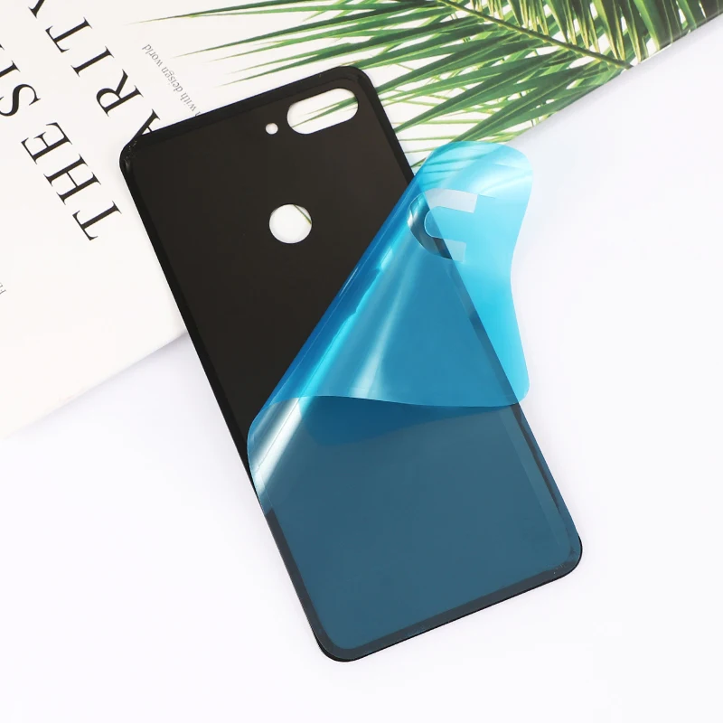Стеклянная крышка аккумулятора для Xiaomi Mi 8 Lite задняя xiaomi mi8 lite сменные детали с