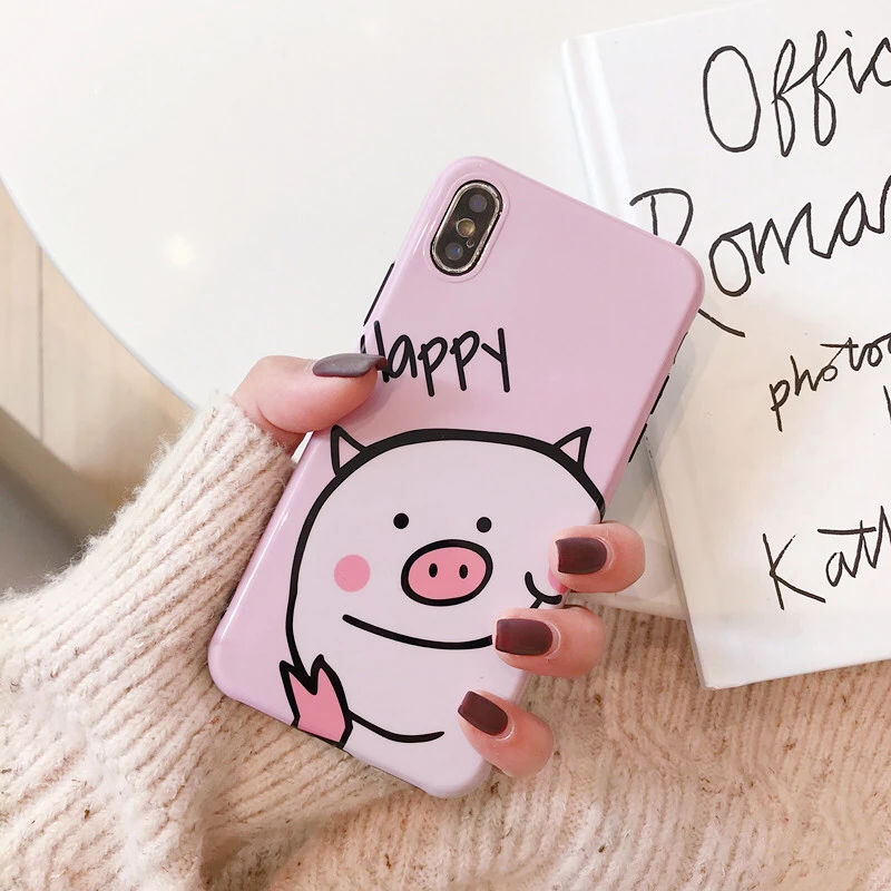 ТПУ глянцевый чехол для iPhone X XR XS Max Animal с рисунком динозавра Мягкий силиконовый 7 8