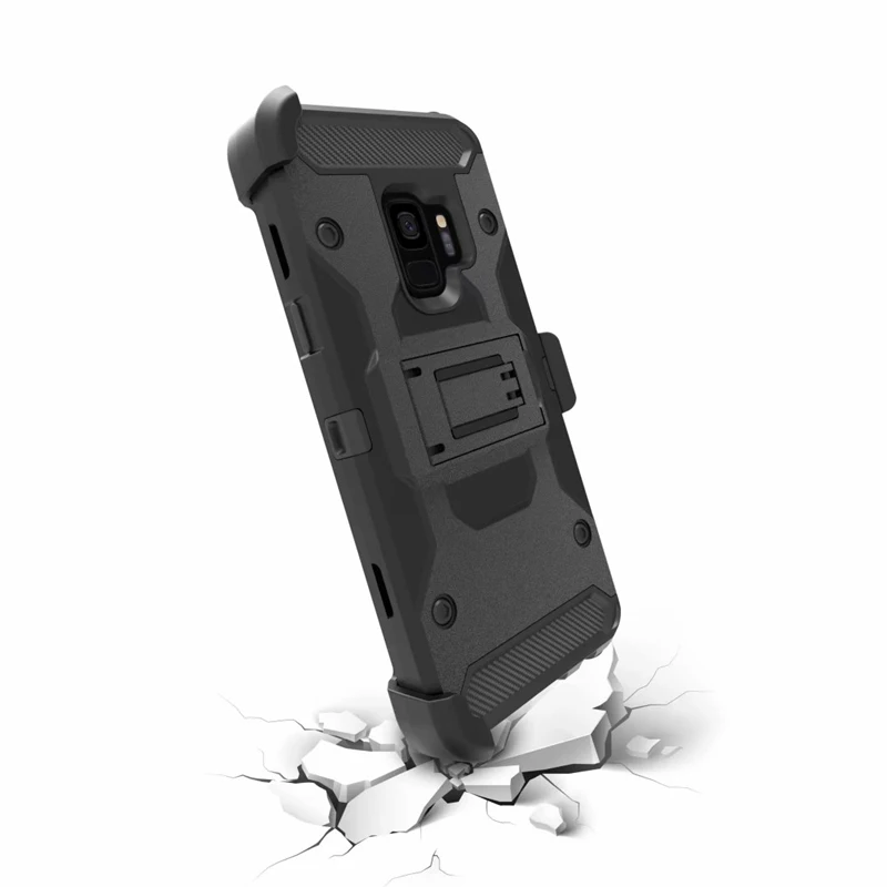 Чехол LANCASE для Samsung Galaxy S9 Edge ремни ТПУ зажим подставка бронированный чехол S7 edge S8