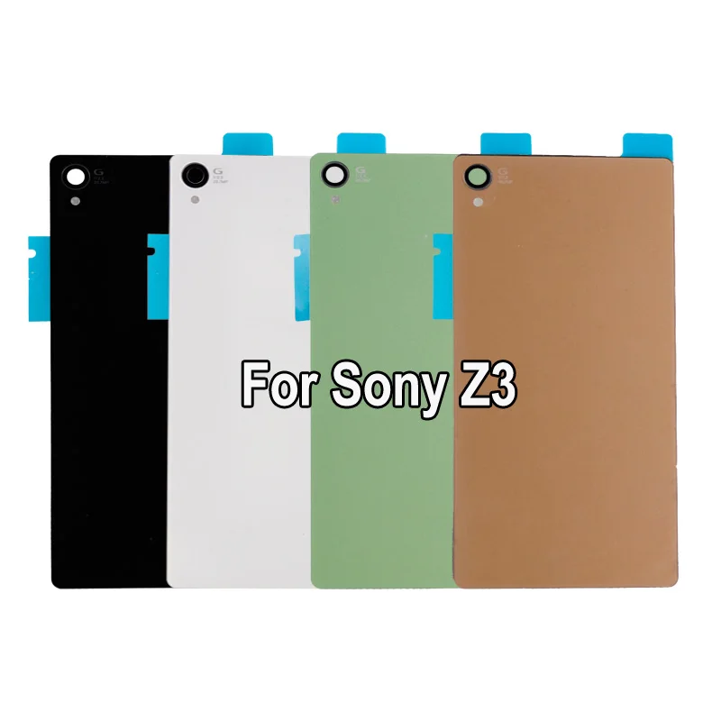 Для sony Xperia Z3 L55T D6603 D6643 D6653 D6633 Крышка батарейного отсека задняя крышка Бесплатная