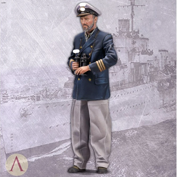 1/35 U BOAT коммандер модель из смолы солдат GK военная тема Второй мировой войны