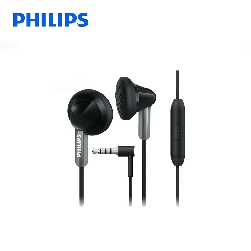 Проводная гарнитура Philips SHE3015 с поддержкой микрофона проводное управление