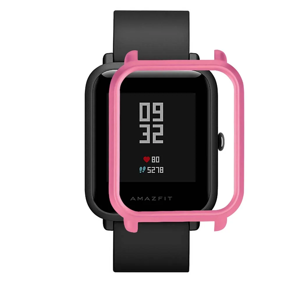 Цветной чехол из поликарбоната для Xiaomi Amazfit Bip BIT PACE Lite, Молодежные умные часы, защитная оболочка для Xiaomi Huami Amazfit Watch