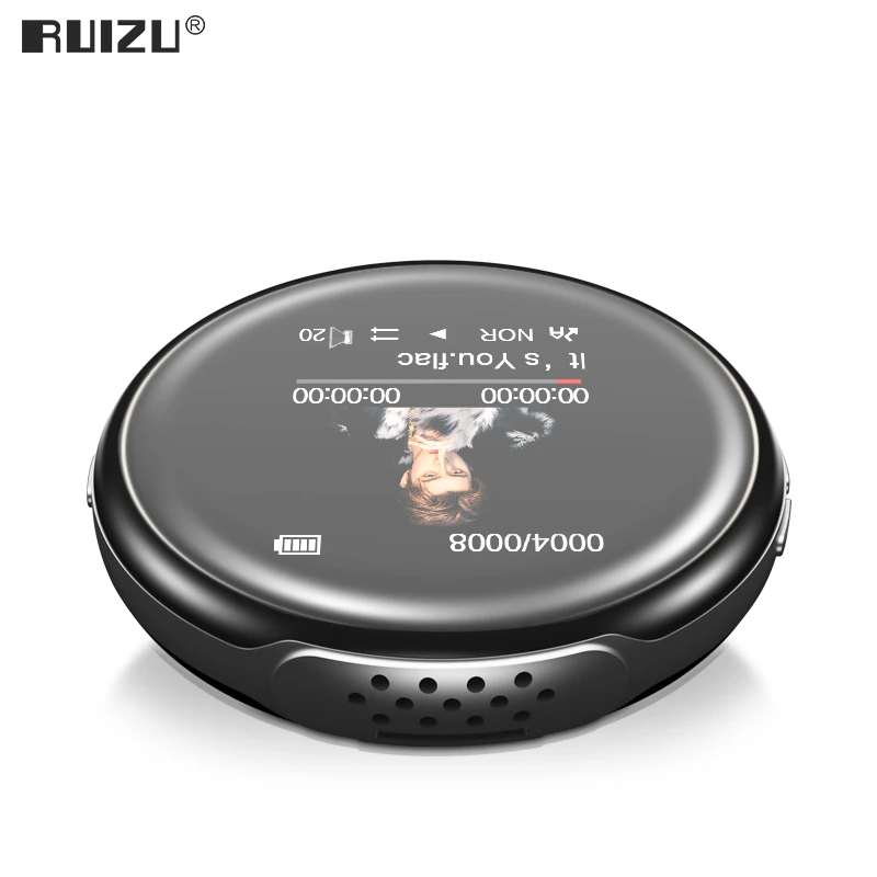 Новейший круглый mp3-плеер 16 Гб M1 Bluetooth встроенный динамик FM Электронная книга Мини