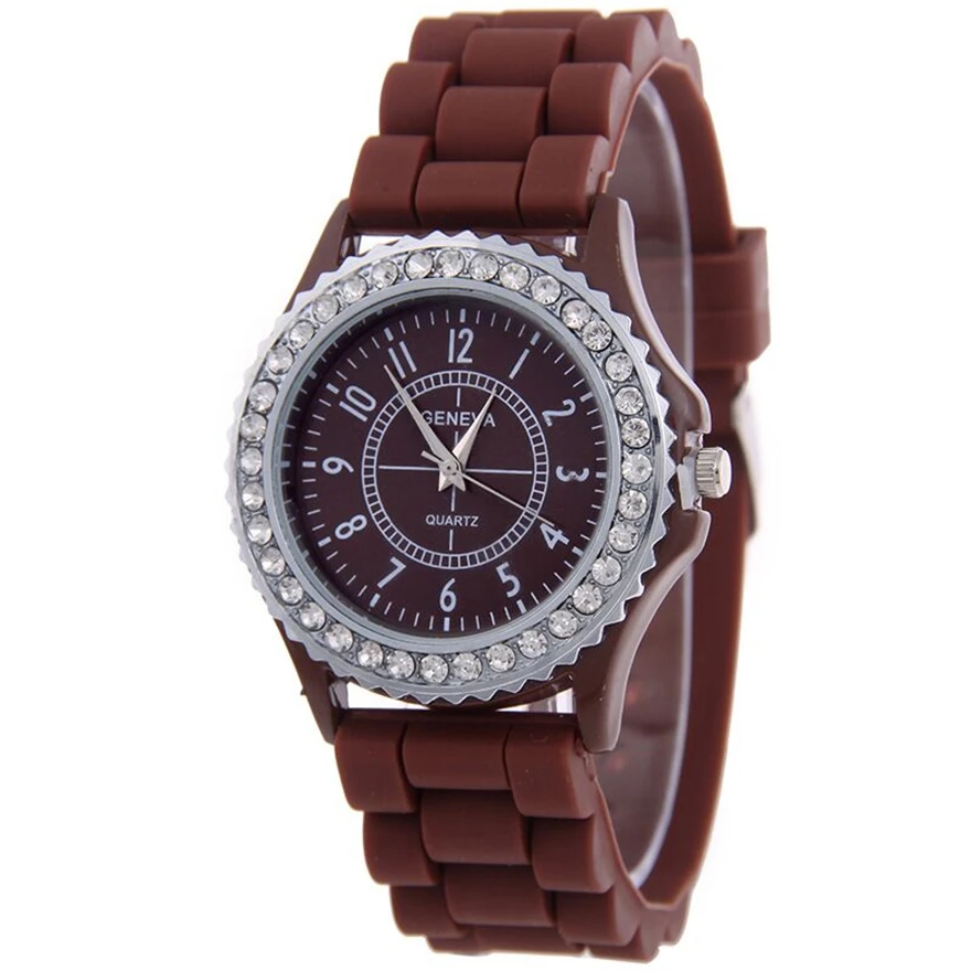 

2019 New Famous Brand Gold Crystal Geneva Casual Quartz Watch Women Stainless Steel Dress Watches Relogio Feminino Men Clock Hot