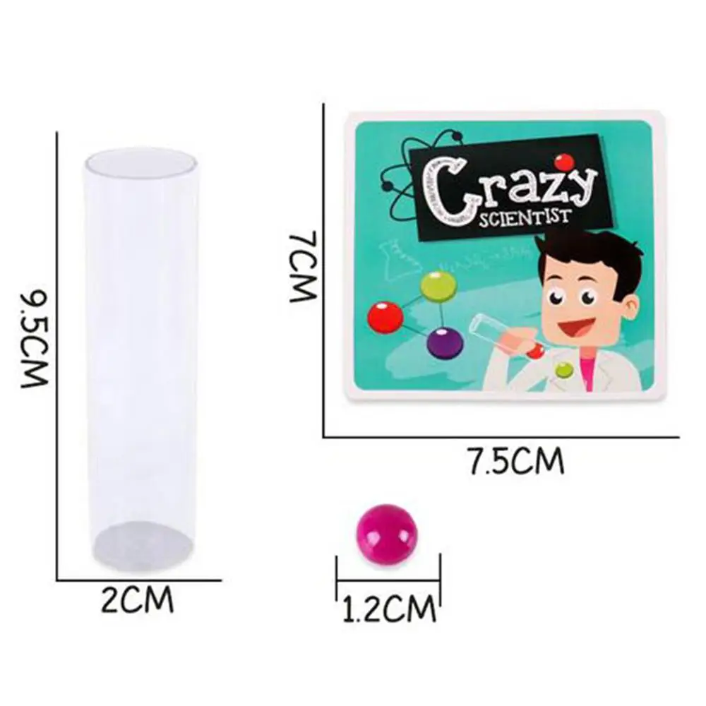 

Kids Pretend Play Scientist Remove Ball Tubes Board Game Kit Intellectual Toy