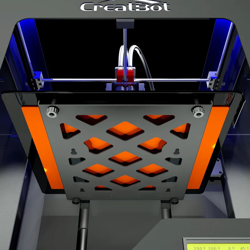 CreatBot 3D принтер DX Plus03 большой размер 300*250*520 мм тройной экструдер металлическая