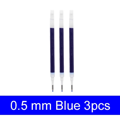 05 Blue 3pcs LifeMaster ручка Pilot Juice гелевая ручка повторная заливка для ручка Pilot Juice 0,38 мм/0,5 мм черный/синий/красный большой объем письменные принадлежности LP2RF-8EF - Цвет: 05 Blue 3pcs
