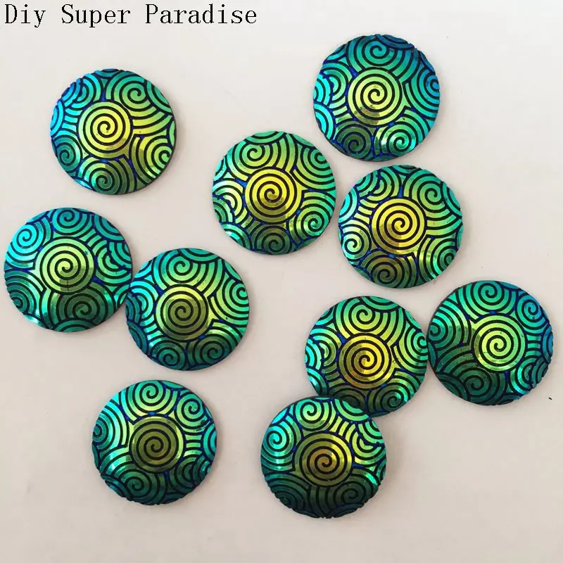 Новые DIY 20 шт 16 мм AB смолы Круглые с плоской задней частью аксессуары для скрапбукинга свадебные скрапбукинга K43 - Цвет: K431