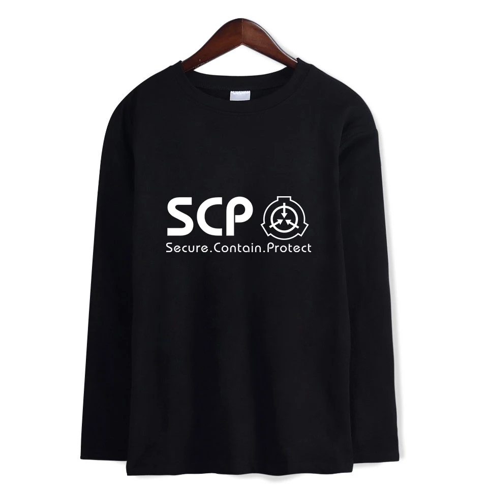 2019 футболки Scp Foundation 2D принт KPOP Женская и мужская одежда Повседневная Горячая