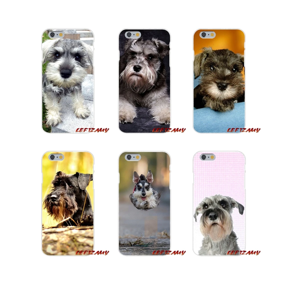 Silicone Shell Cases cute dog Miniature Schnauzer For Xiaomi Redmi Note 6A MI8 Pro S2 A2 Lite Se MIx Max 2 3 F1 Oneplus 6T | Мобильные