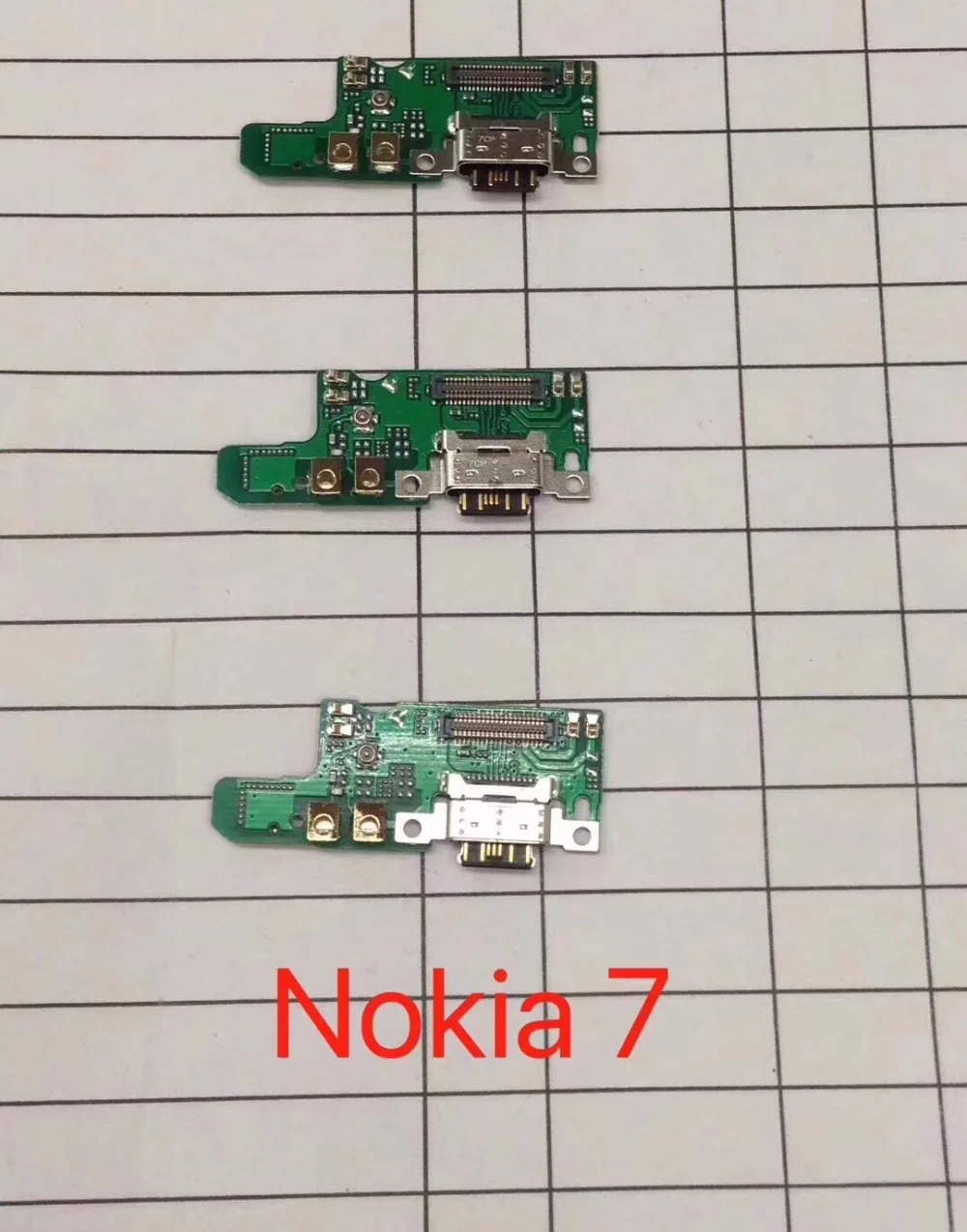 Зарядка Порты и разъёмы блок Flex доска с микрофоном запасные части для модуля Nokia 7