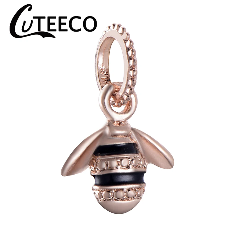 CUTEECO европейские Подвески золотого и серебряного цвета с пчелиными бусинами