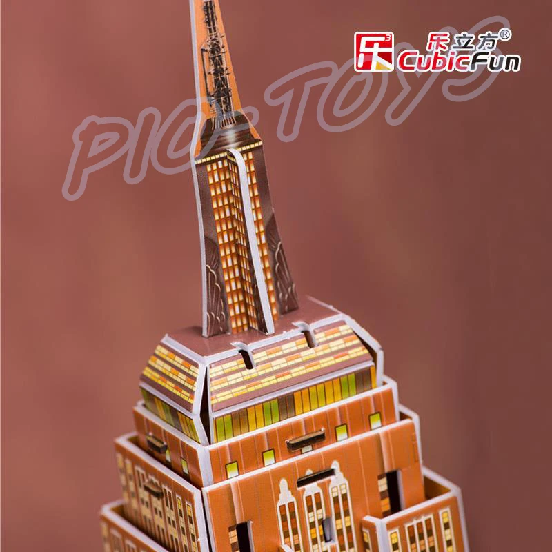 Новогодний подарок Империя государственное здание 3D пазл модель здания