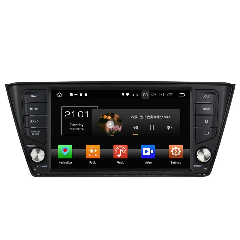 NaviTopia 4G ram 64G rom 8 Core Автомобильный gps навигация для Skoda Fabia 2015 2016 2017 автомобильный