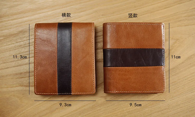 LAN Бесплатная доставка мужской бизнес кошелек высокого качества цвет mathing